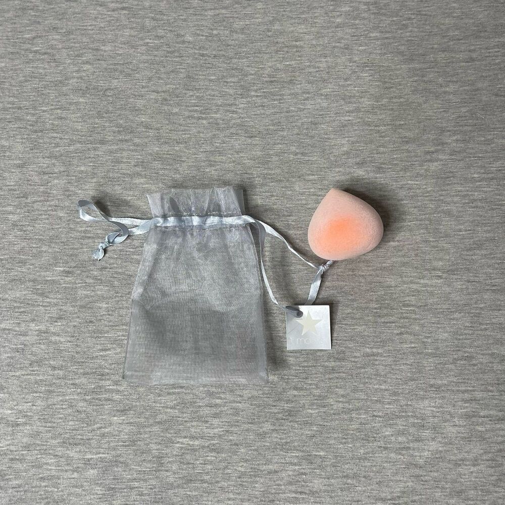 Macy’s Pink Face Makeup Blender Sponge in Gift Pouch